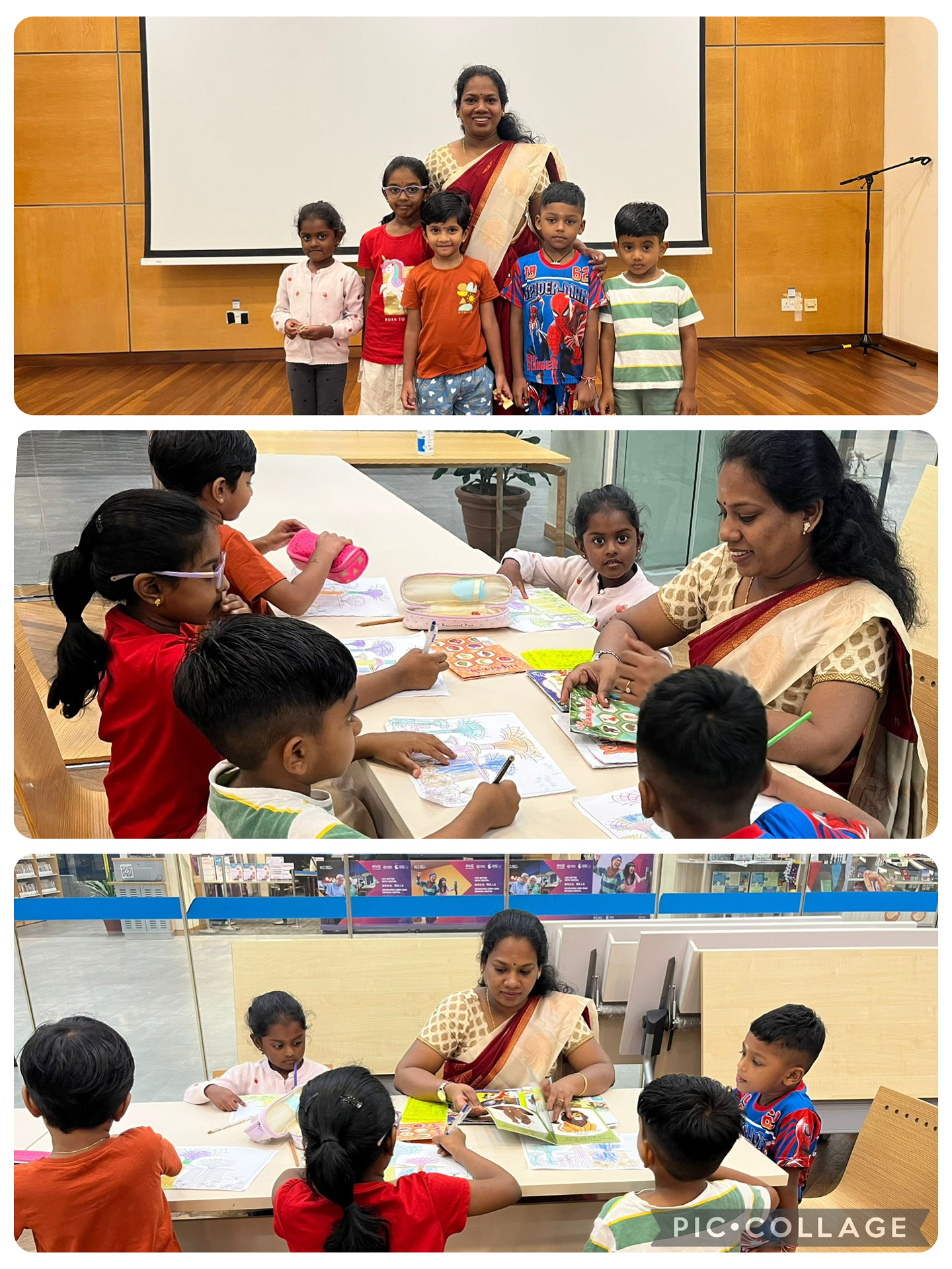 Students participating in Read for Books 2025